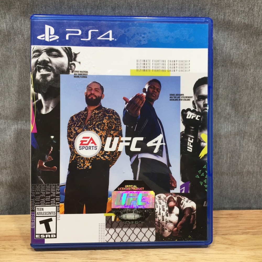 EA‎ Sports UFC 4 PlayStation 4 PS4 MMA Fighting Video Game Physical Disc